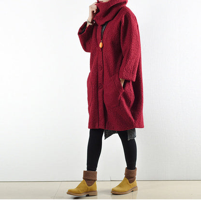 Women's Oversized Winter Coat Original Design 2