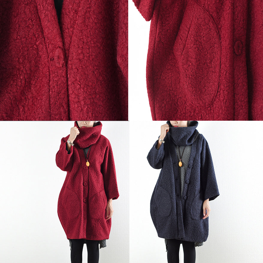 Women's Oversized Winter Coat Original Design 4