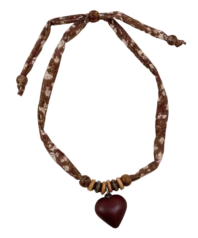 Women's Pendant Necklace Love Scarf Style 1