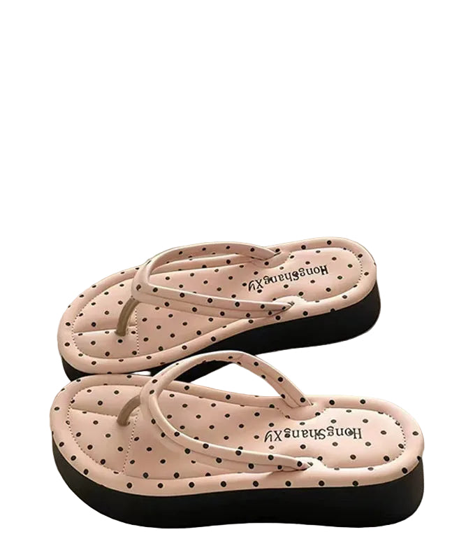 Women's Platform Flip Flops Casual Beachwear 0