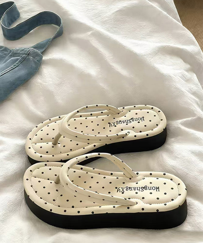 Women's Platform Flip Flops Casual Beachwear 1