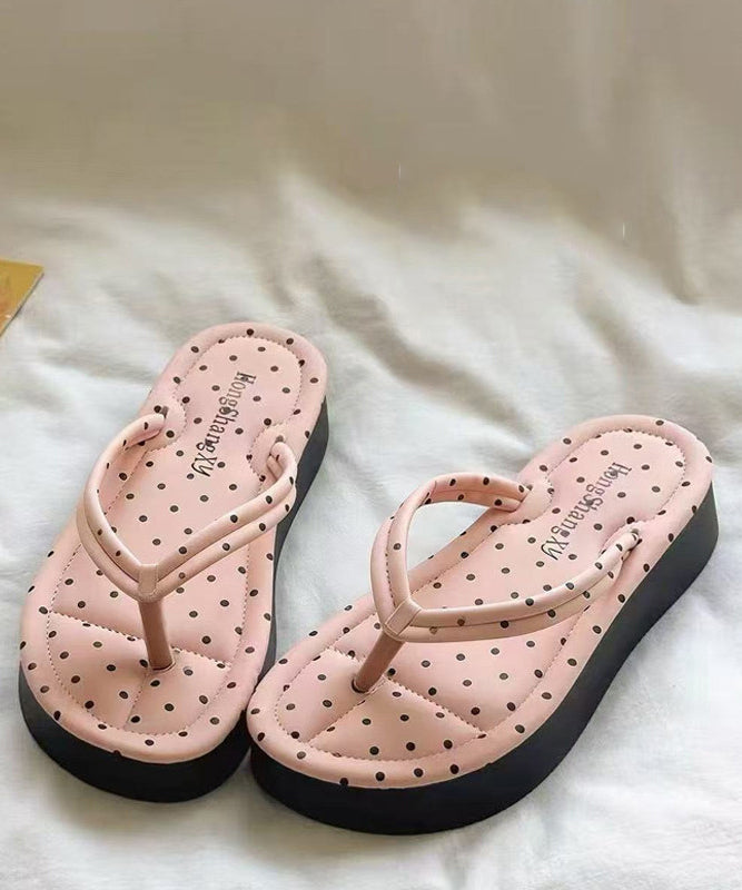 Women's Platform Flip Flops Casual Beachwear 4