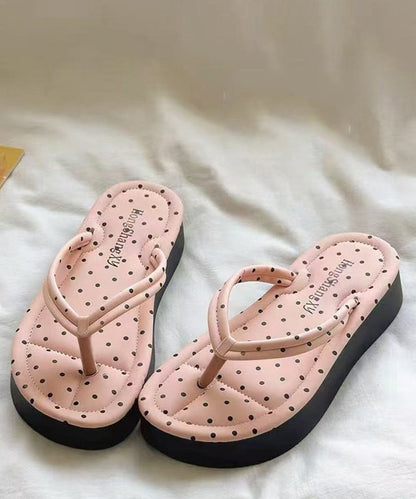 Women's Platform Flip Flops Casual Beachwear 4