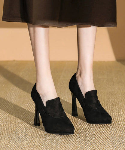 Women's Platform High Heels Pointed Toe Stiletto 2