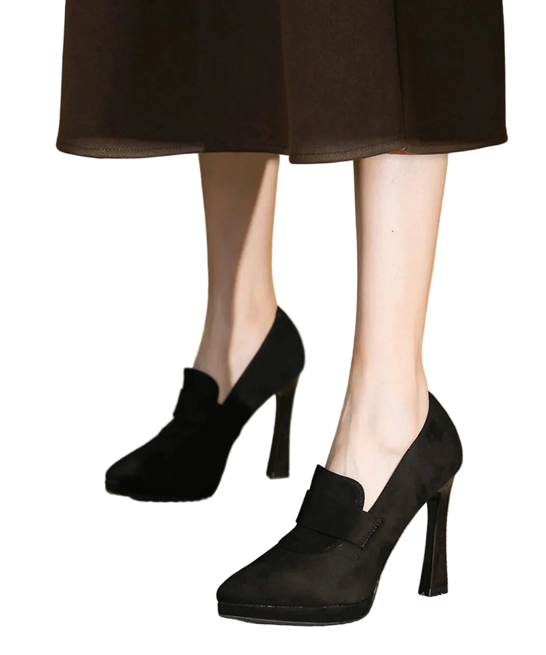 Women's Platform High Heels Pointed Toe Stiletto 4