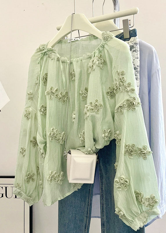 Women's Plus Size Floral Shirt Top O-Neck 0
