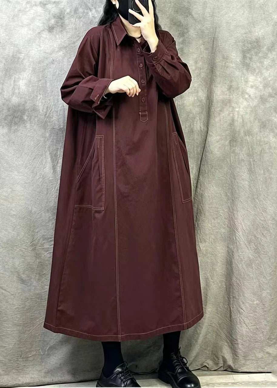 Women's Plus Size Maxi Dress Bohemian Oversized Style 2