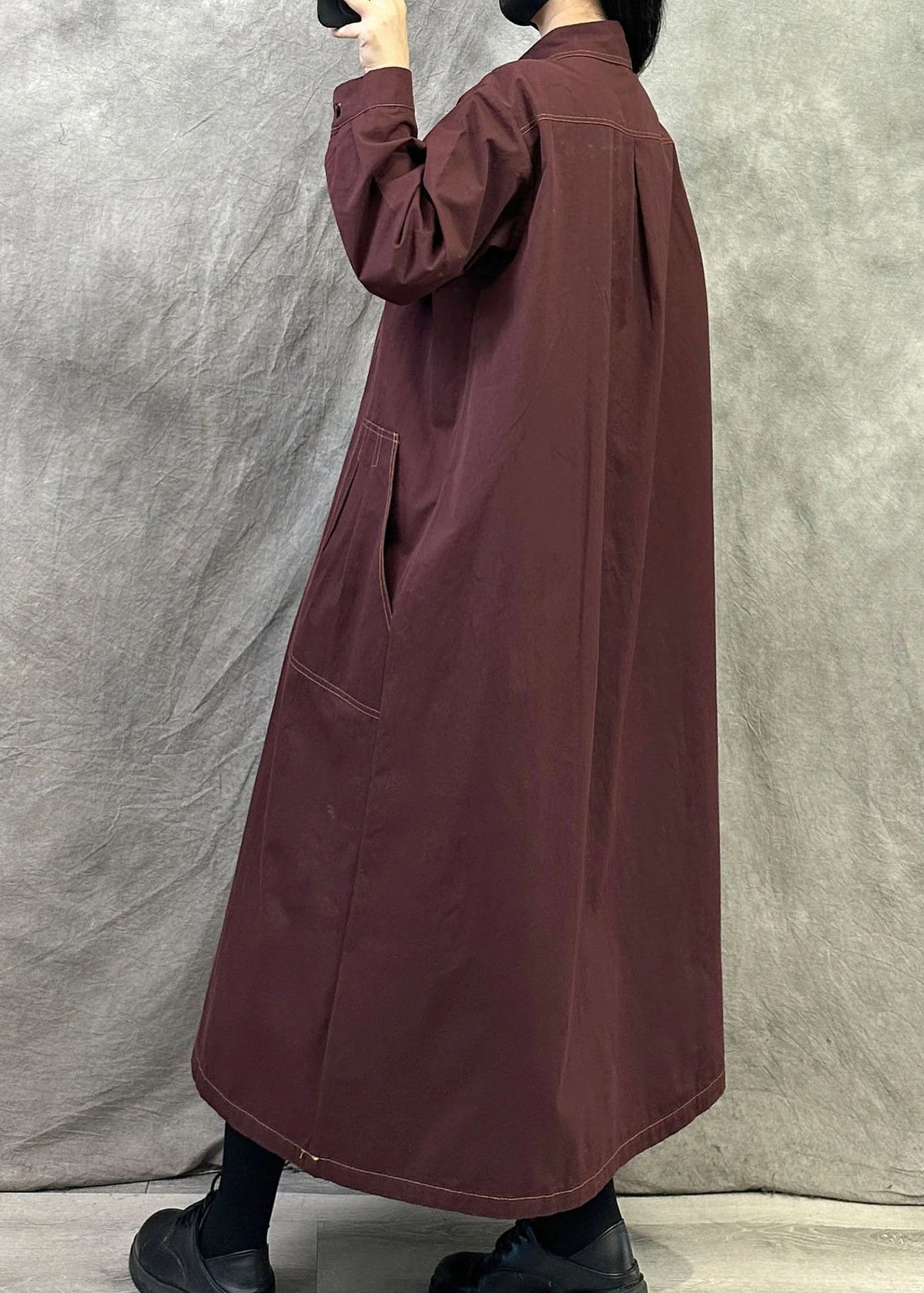 Women's Plus Size Maxi Dress Bohemian Oversized Style 3
