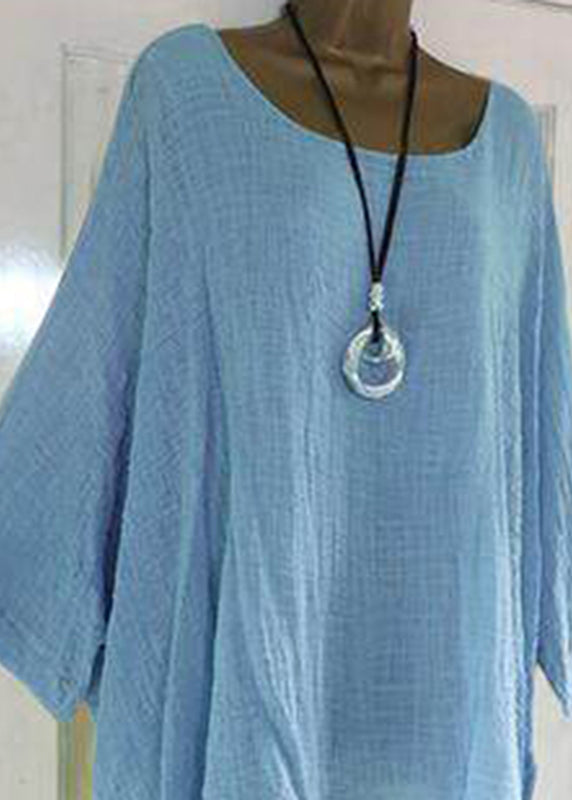 Women's Plus Size T-Shirt Asymmetrical Half Sleeve 4