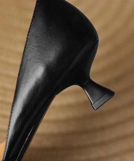 Women's Pointed Toe Kitten Heels Classic Style 4