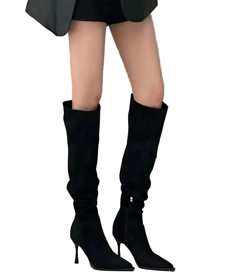 Women's Pointed Toe Stiletto Boots 0