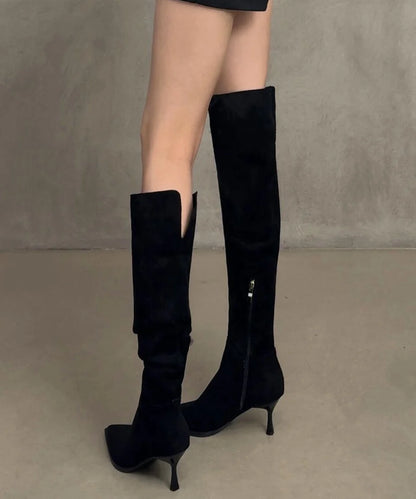 Women's Pointed Toe Stiletto Boots 4