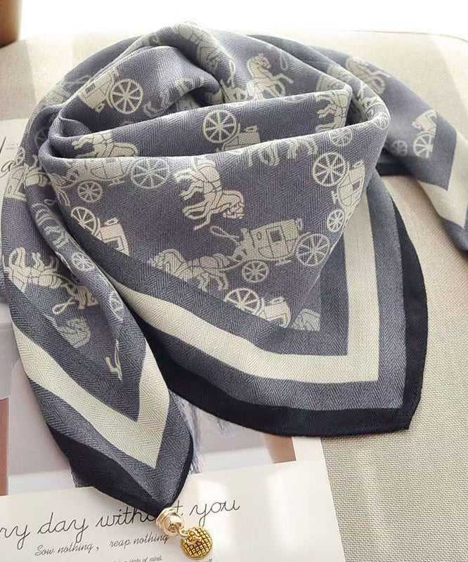 Women's Printed Scarf Versatile Style 4