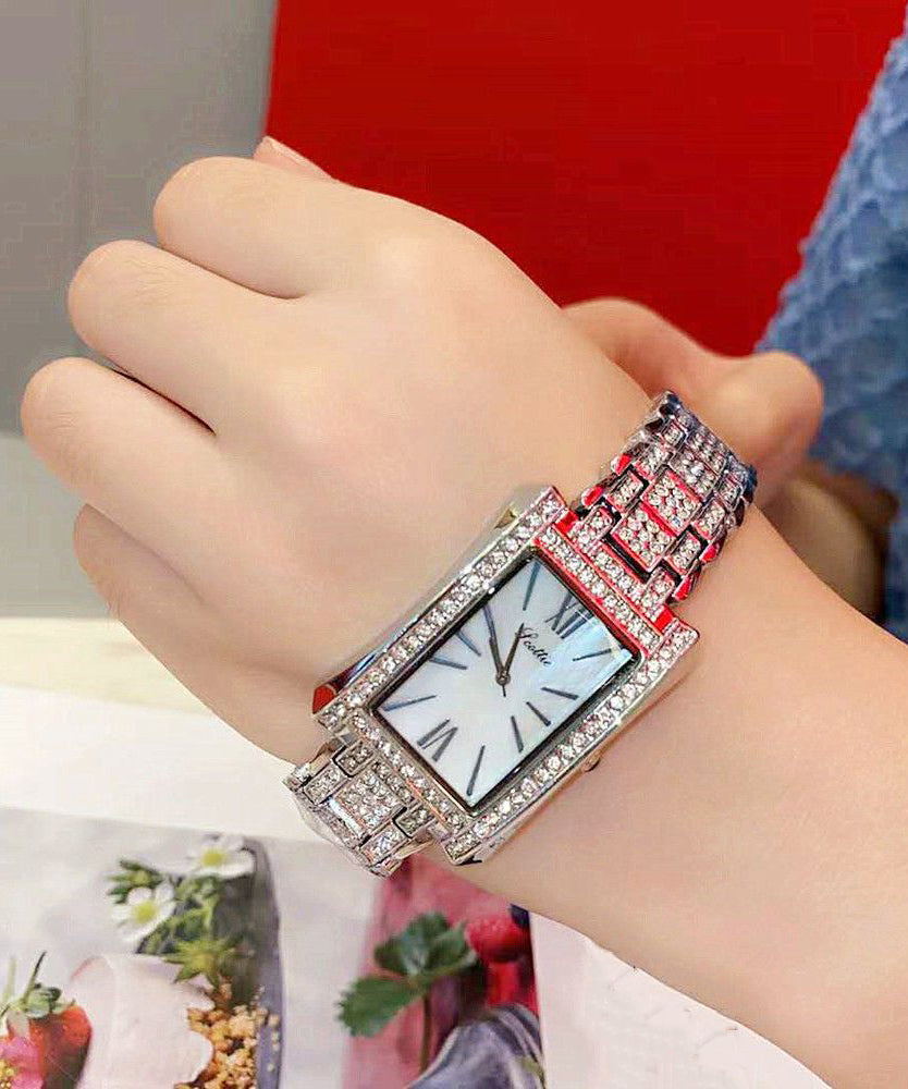Women's Rectangle Watch Waterproof Design 1