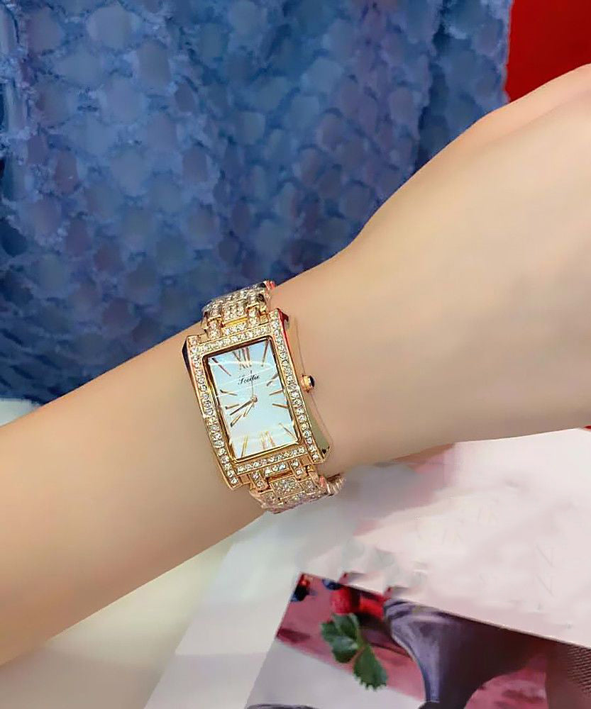 Women's Rectangle Watch Waterproof Design 2