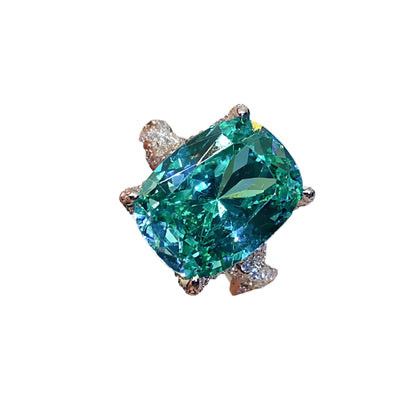 Women's Ring with Zircon Crystal Accent 3