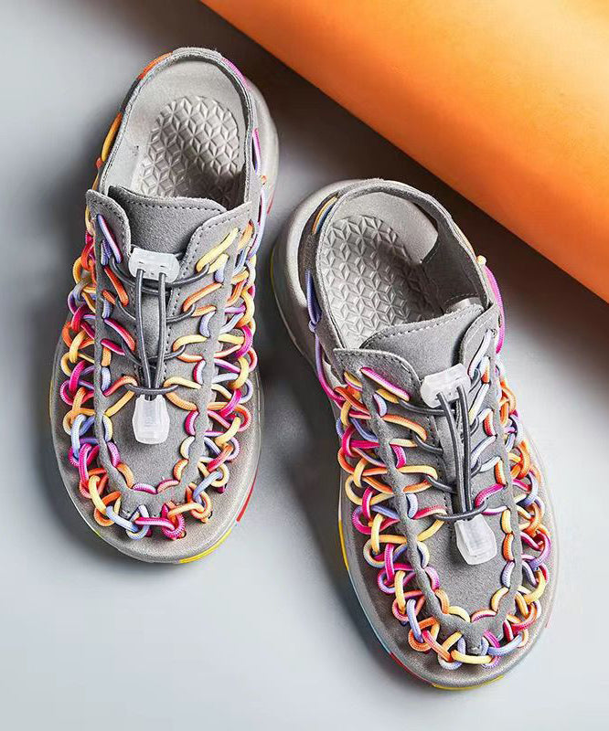 Women's Roman Sandals Hand Woven Breathable Style 1
