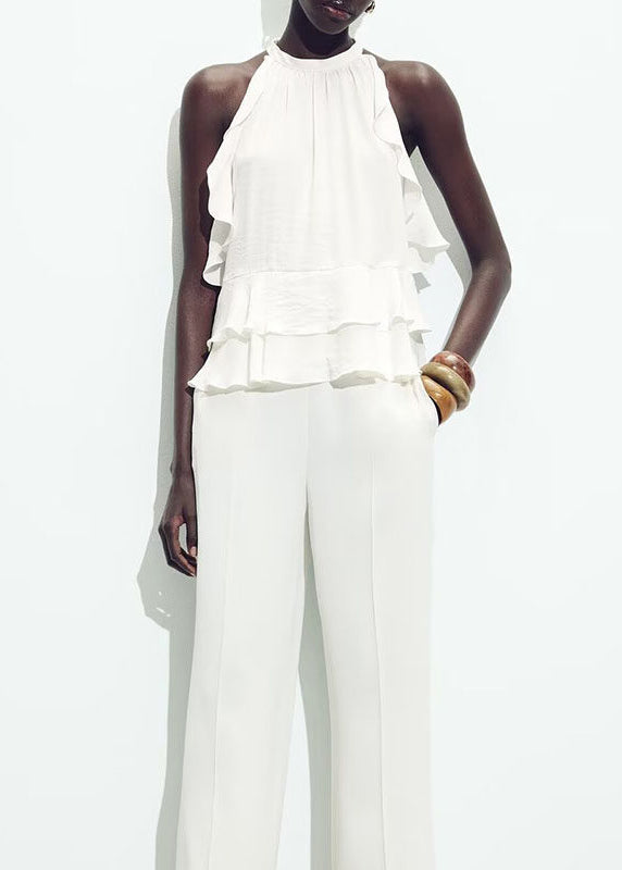 Women's Ruffled Layered Sleeveless Shirt 2