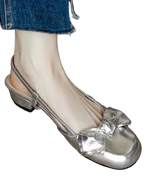 Women's Sandals Bow Accent Slip-On 0