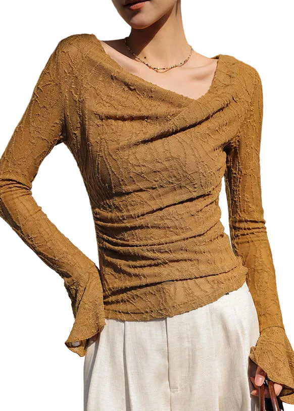 Women's Shirt Asymmetrical Flare Sleeve 2