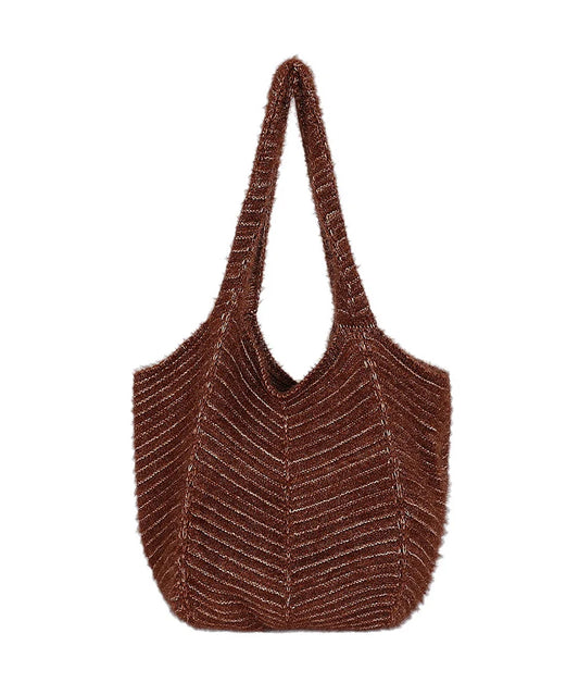Women's Shoulder Bag Knitted Large Capacity 4