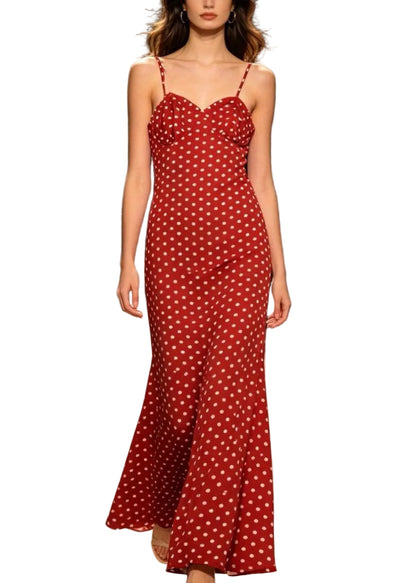 Women's Sleeveless Dress Cold Shoulder with Spaghetti Straps 0