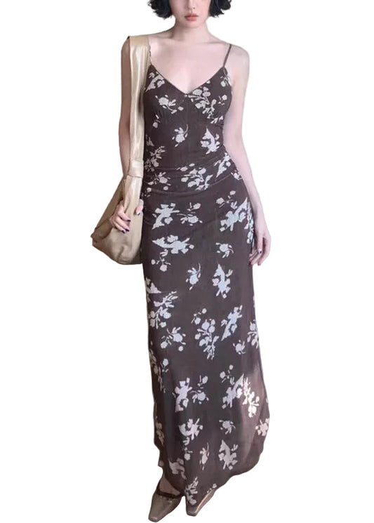 Women's Sleeveless Dress V Neck Spaghetti Strap 0