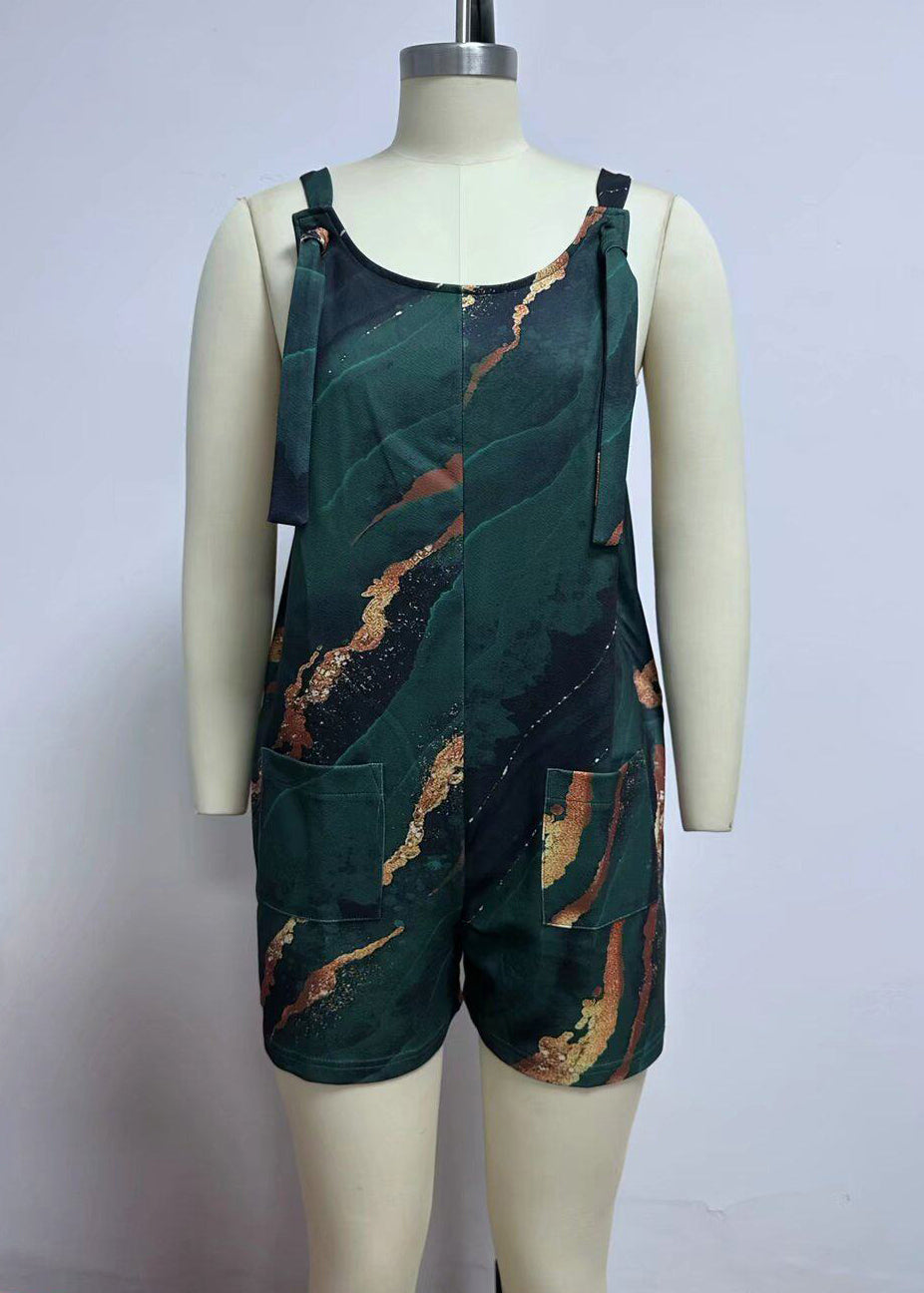 Women's Sleeveless Jumpsuit Loose Fit with Pockets 3