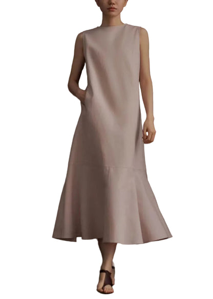 Women's Sleeveless Party Dress O-Neck 0