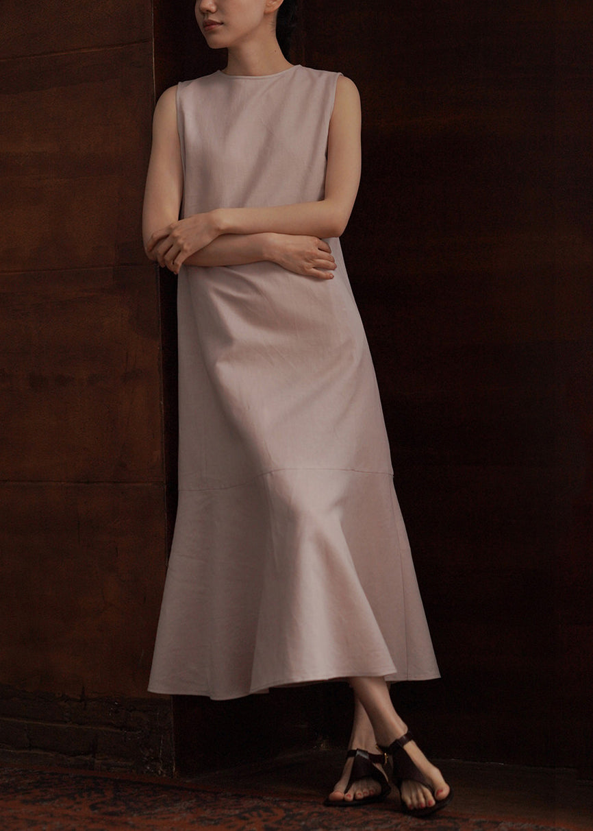 Women's Sleeveless Party Dress O-Neck 1