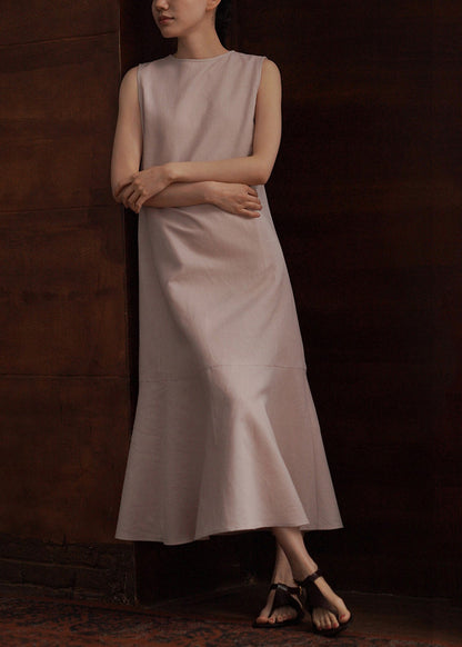 Women's Sleeveless Party Dress O-Neck 1