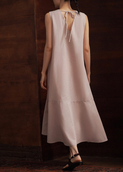 Women's Sleeveless Party Dress O-Neck 3