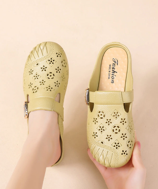 Women's Slide Sandals Casual Hollow Out Design 3