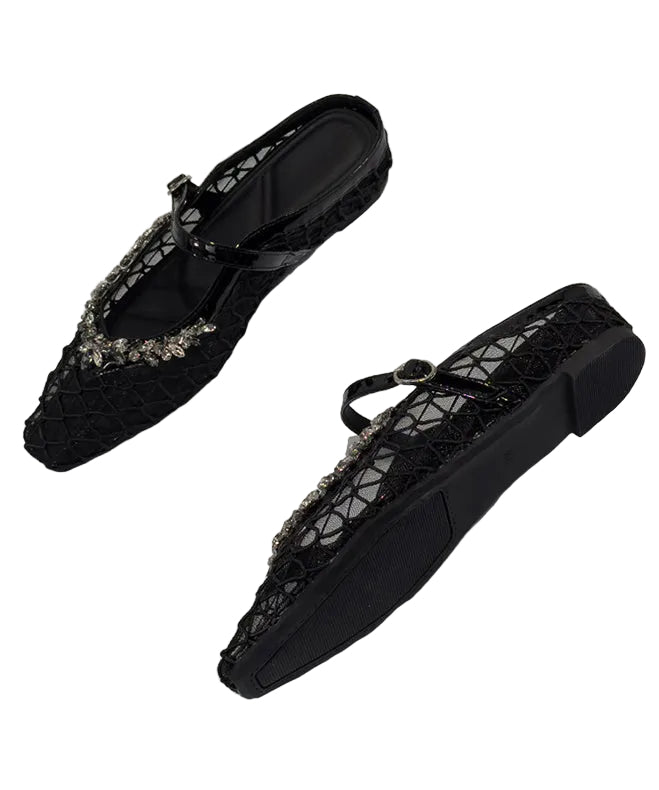 Women's Slide Sandals Chunky Heel Breathable Design 1
