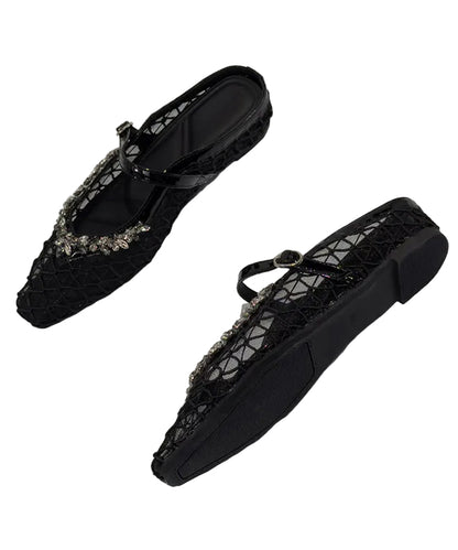 Women's Slide Sandals Chunky Heel Breathable Design 1