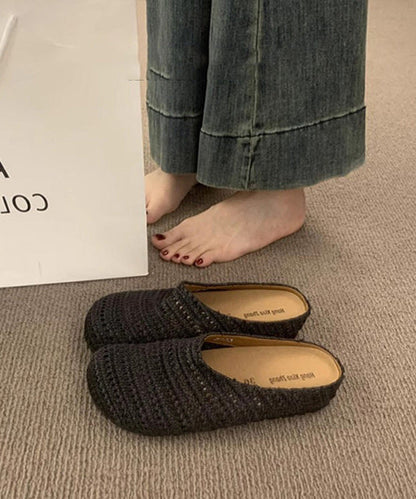 Women's Slide Sandals Hand Woven Breathable Design 2