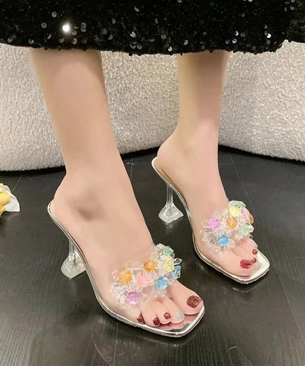 Women's Slide Sandals High Heel Stylish Design 3