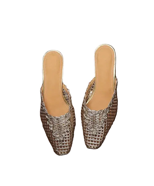 Women's Slide Sandals Hollow Out Design 0