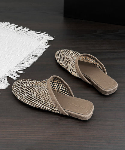 Women's Slide Sandals Hollow Out Design 4