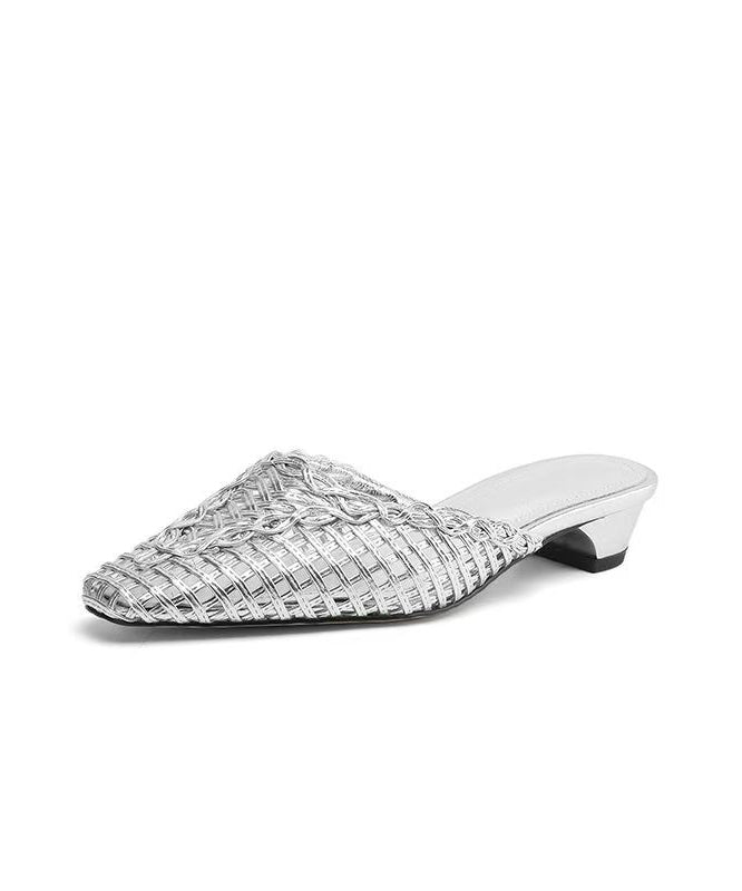 Women's Slide Sandals Hollow Out Design 4