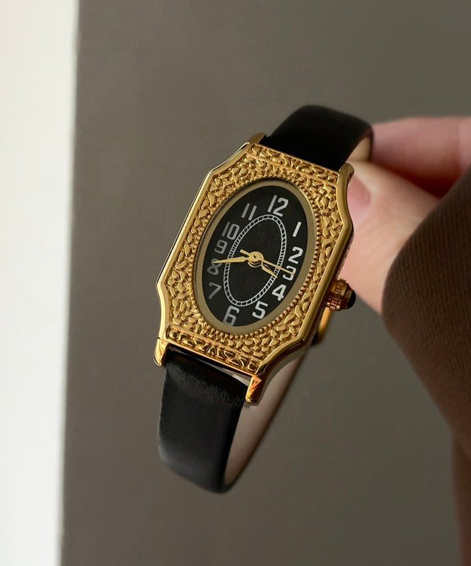 Women's Square Dial Watch Retro Style 0