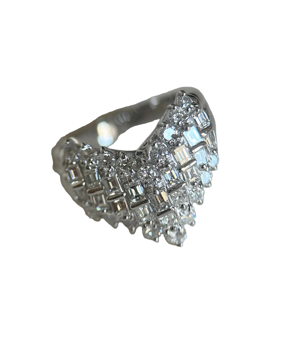 Women's Sterling Silver Zircon Ring Fashion Jewelry 0