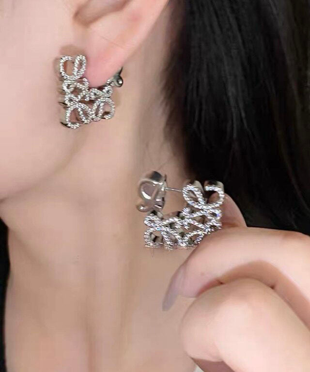 Women's Stud Earrings Bohemian Hollow Out Design 3