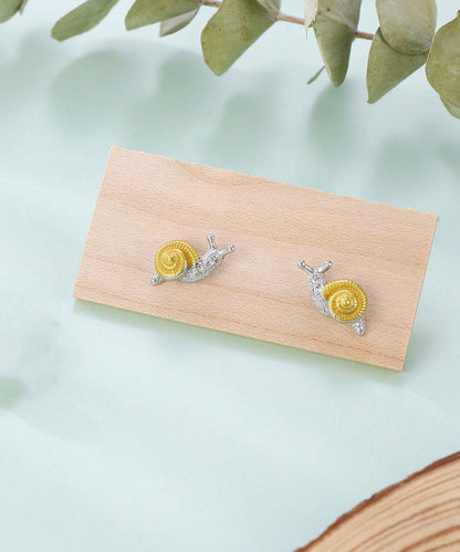 Women's Stud Earrings Snail Design 3