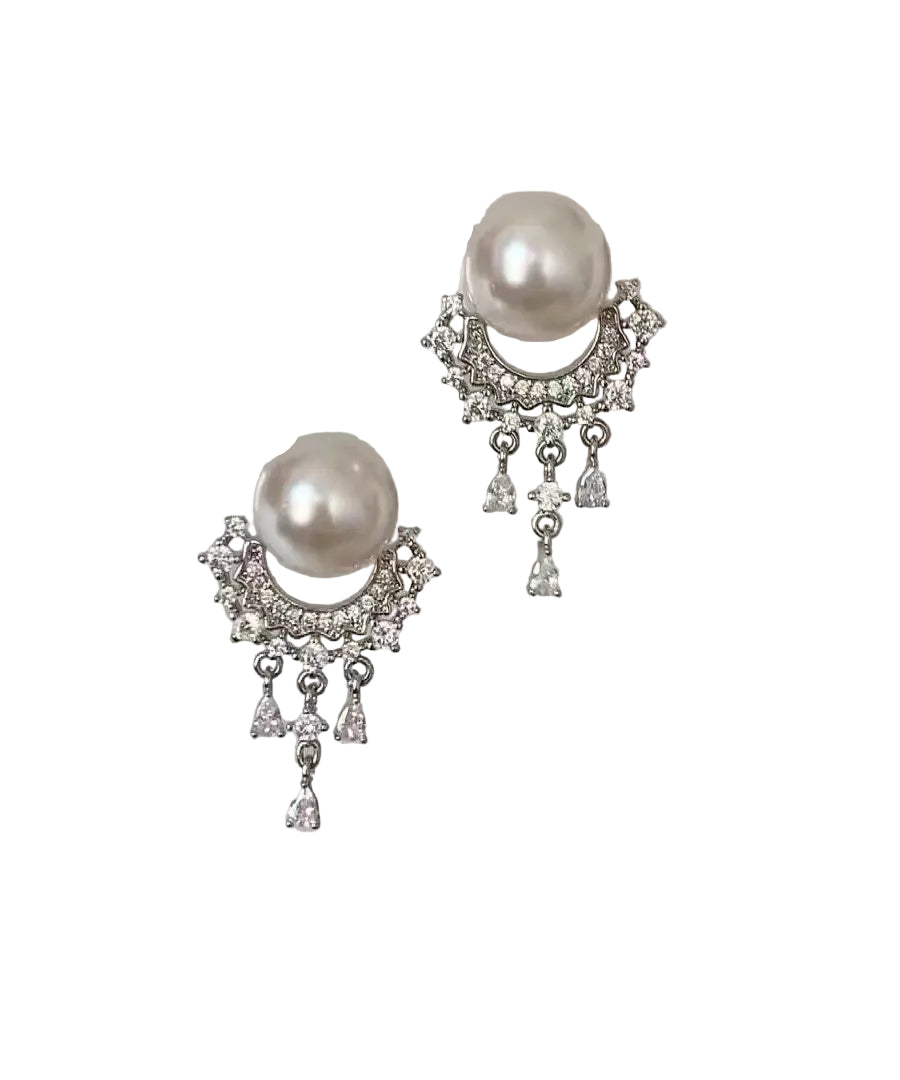 Women's Stud Earrings Tassel Design 0