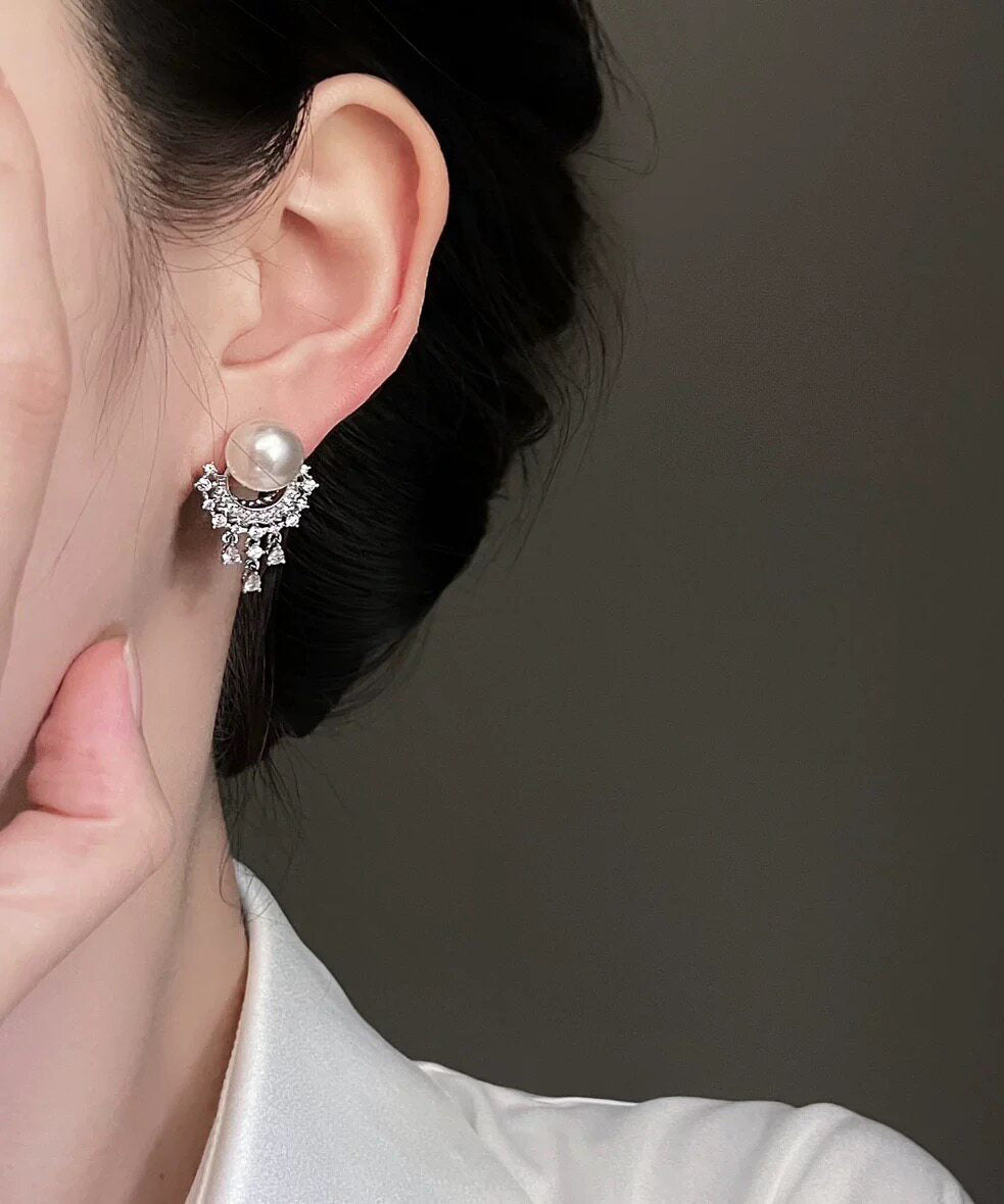 Women's Stud Earrings Tassel Design 4
