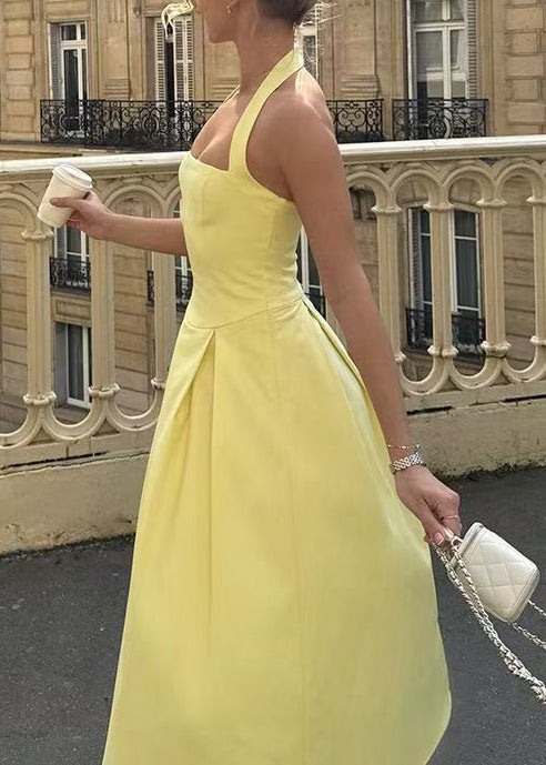 Women's Summer Dress Halter Backless Style 2