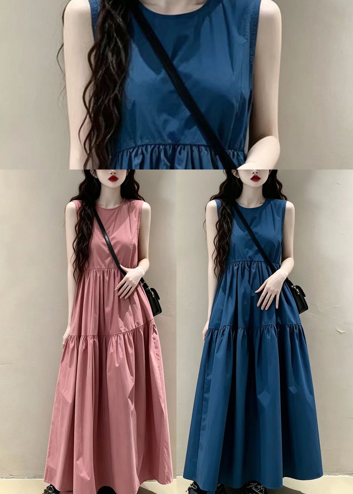 Women's Summer Dress O-Neck Relaxed Fit 4
