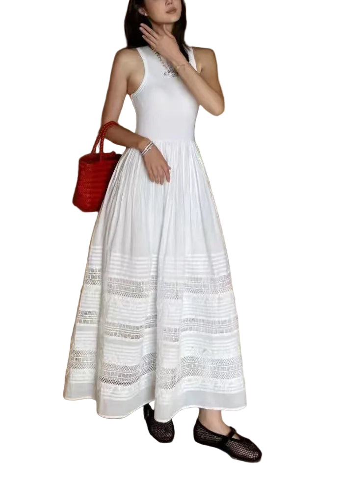 Women's Summer Dress Patchwork Lace Design 0
