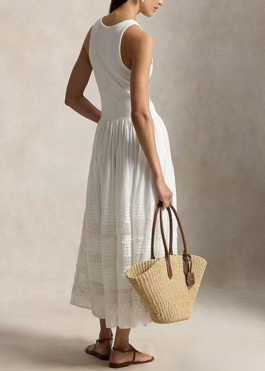 Women's Summer Dress Patchwork Lace Design 4
